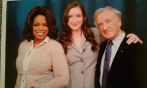 Oprah Winfrey, Kali Rubaii, Elie Weisel