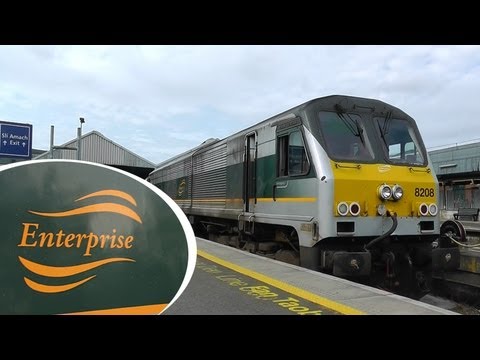 Dublin to Belfast by train, on the Enterprise