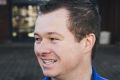 Appsence director David McMillan outside Lake Tuggeranong College, which has used his app for student absences and ...