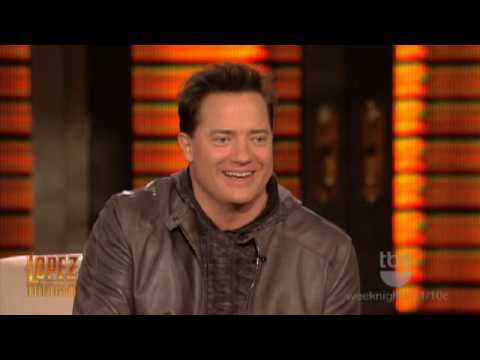 Lopez Tonight - Brendan Fraser Interview - Golden Globes & Bedazzled