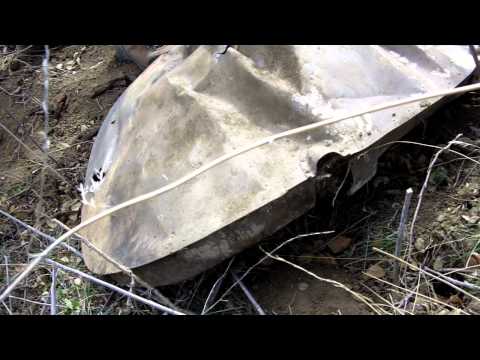 Crashed Douglas C-53 Skytrooper and Waco CG-4A Glider accident in 1943