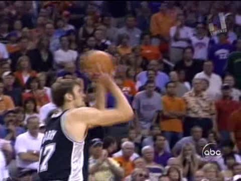 Brent Barry (21pts/5threes) vs. Suns (2005 Playoffs)