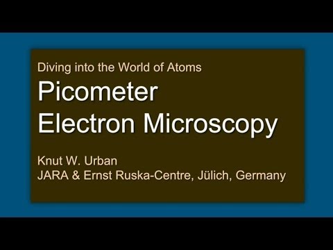 3rd Jülich Lecture (I): Electron Microscopy at the Frontiers of Materials Science