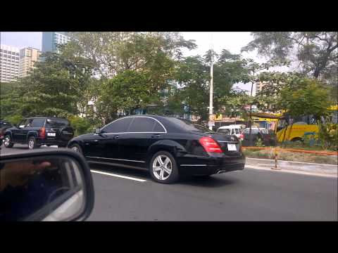 Prime minister of Turkey in Manila traffic