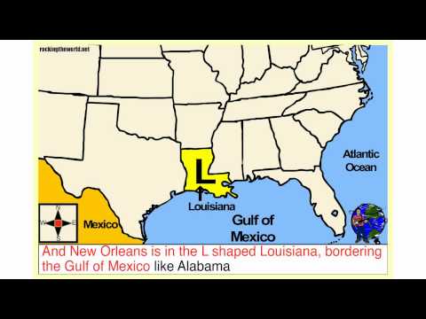 Southern U.S.A. Geography Song