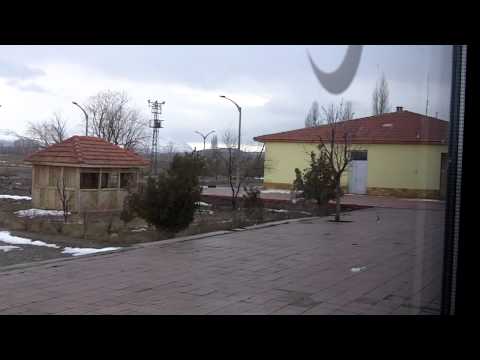 Train journey from Izmir to Erzurum, Turkey. Jan. 2010.