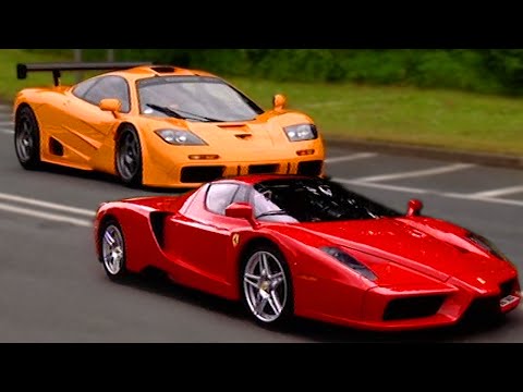 Ferrari Enzo vs McLaren F1 - Fifth Gear