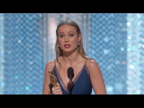 Brie Larson Winning Best Actress