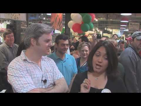 Opera Company of Philadelphia "Flash Brindisi" at Reading Terminal Market (April 24, 2010)