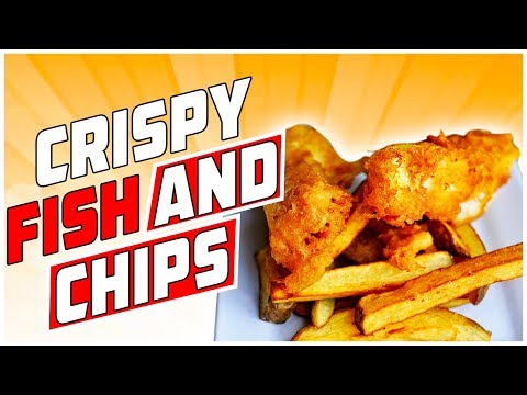 Crispy Fish and Chips Recipe  / World of Flavor