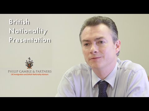 British Nationality Presentation with Philip Gamble