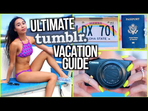 What To Pack On Vacation! Airplane Essentials/Tips + Outfits!