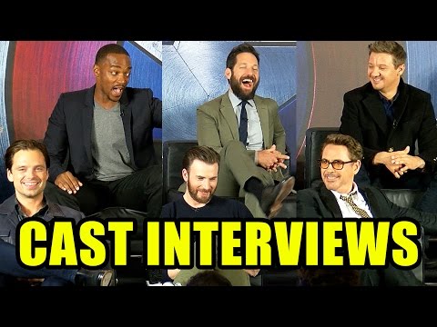 CAPTAIN AMERICA: CIVIL WAR Cast Interviews - FULL European Press Conference (Spoilers)