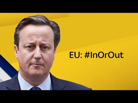 David Cameron - 'EU: In Or Out?'