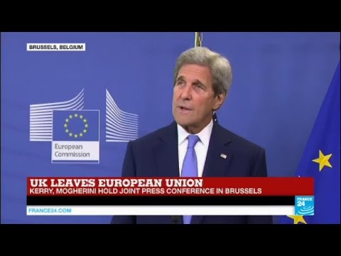 US Secretary of State John Kerry on Brexit: "the US will maintain its special relationship with GB"