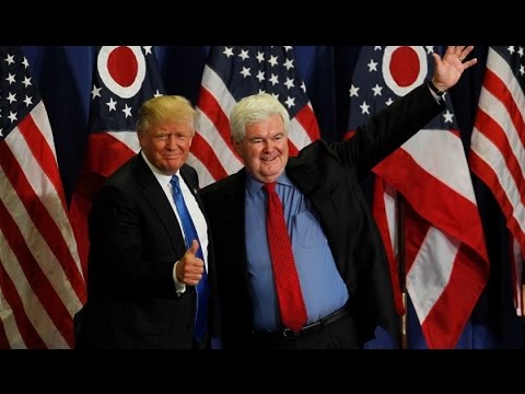 Full Speech: Donald Trump & Newt Gingrich Rally in Cincinnati, Ohio (July 6, 2016)