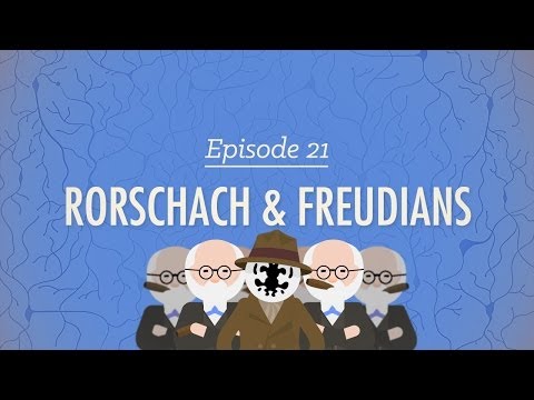 Rorschach & Freudians: Crash Course Psychology #21