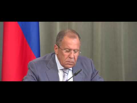 Sergey Lavrov muttering "F***ing morons" while talking with Saudi diplomat at meeting