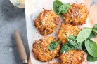 28 fritters to flip onto your dinner plate