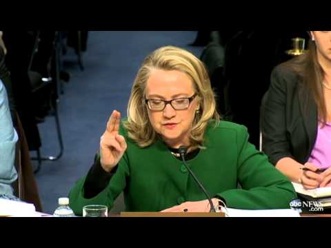 Hillary Clinton's Fiery Moment at Benghazi Hearing