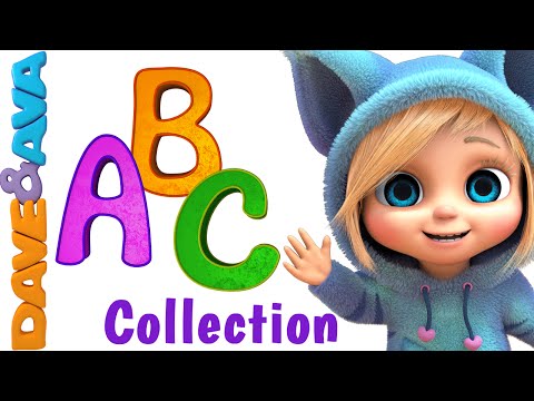 ABC Song | Nursery Rhymes Collection | YouTube Nursery Rhymes from Dave and Ava