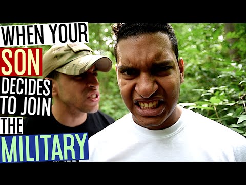 When Your Son Decides To Join The Military!