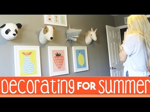 Decorating for Summer | Target Pillowfort | Decorating Inspiration