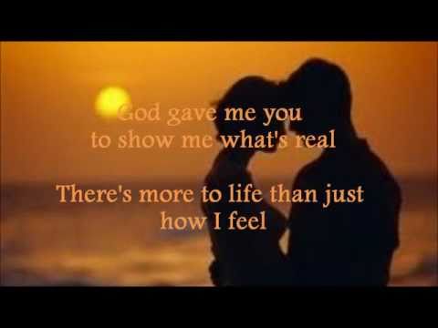 Bryan White - God Gave Me You (Lyrics)