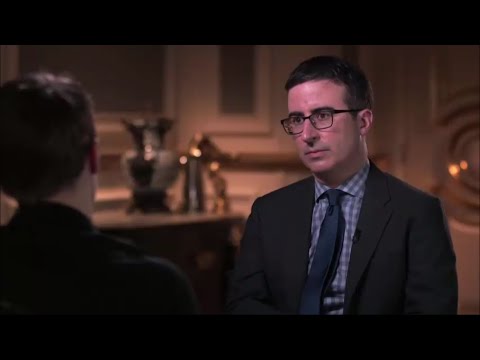 John Oliver interview Edward Snowden on Last Week Tonight