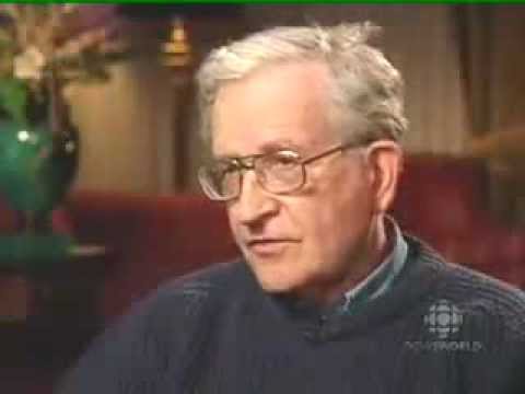 Noam Chomsky explaining the reason for Islamic terrorism!!