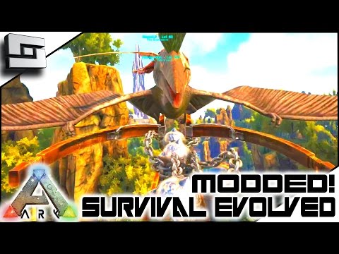 ARK: Survival Evolved - CHAIN BOLA QUETZAL TAME!? S4E29 ( The Center Map Gameplay )