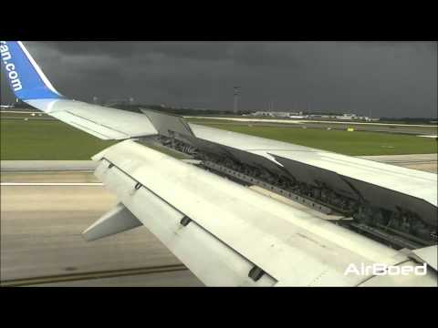 airTran Airways Boeing 737-700 Landing Orlando International Airport - HD