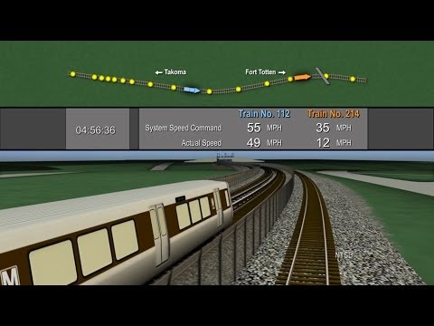 Collision between two Washington Metropolitan Area Transit Authority Trains