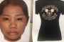 A composite of the woman found dead in a suitcase and the clothes she was wearing.