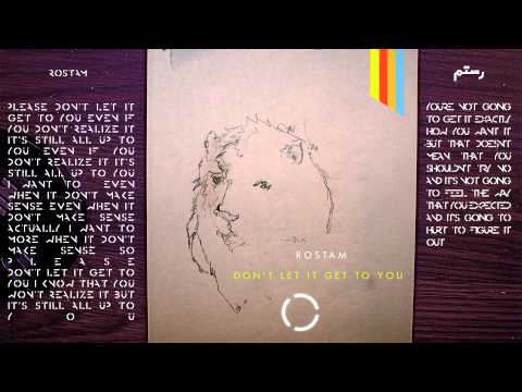 ROSTAM - Don't Let it Get to You (OFFICIAL LYRICS VIDEO)