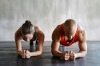 Shot of two people doing plank exercises at the gymhttp://195.154.178.81/DATA/i_collage/pi/shoots/783431.jpg