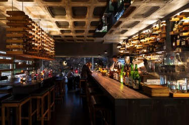 Hihou is a Japanese-inspired bar and restaurant  known for its discretion.