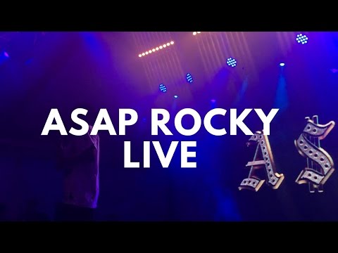 A$AP ROCKY PRIVATE CONCERT IN LONDON