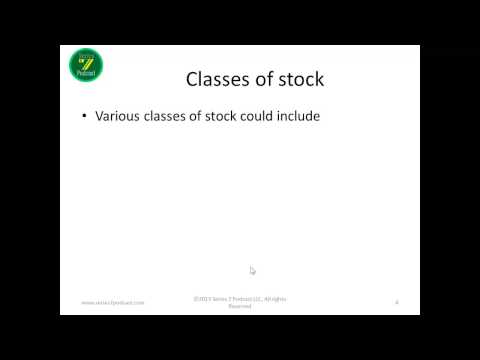 Series 7 Training for The FINRA Exam Episode 1 Common Stocks