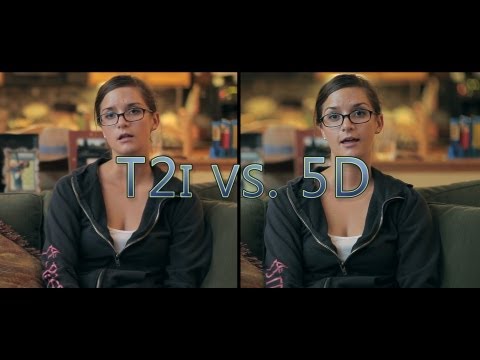 Canon 5D mkII vs The Canon T2i