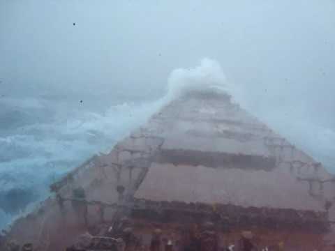 Heavy Sea On Cape Size bulk carrier- Indic Ocean