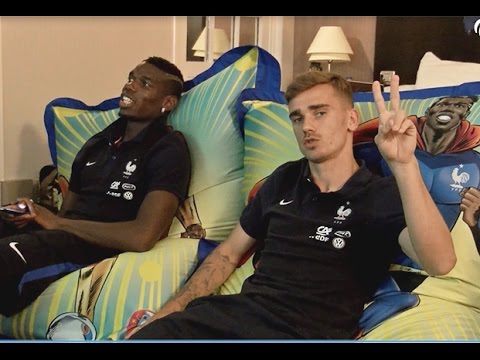 Une journée avec Antoine Griezmann à Clairefontaine