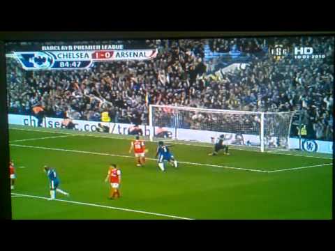 Alex Goal Chelsea vs. Arsenal Free Kick