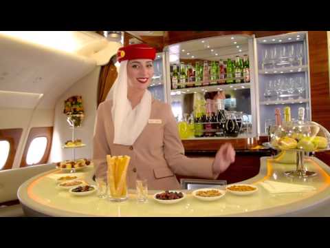 Cabin Tour | Two-class Airbus A380 | Emirates Airline