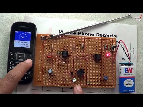 Science Project Mobile Phone Detector