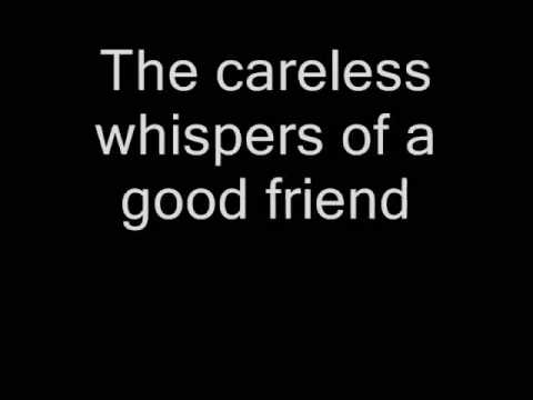 George Michael - Careless Whisper (Lyrics)