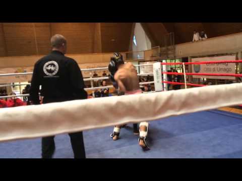 WFMC WM Kroatien Finale Kickboxen -70 Kg Runde 2