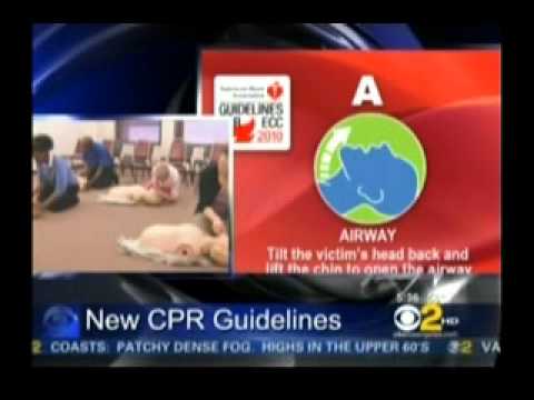 Dr. Mark Urman on KCBS about new CPR Guidelines