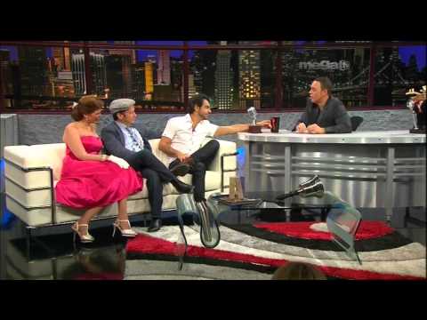 Comediante Eugenio Derbez y Rob Schneider Hablando Sobre Nuevo Show "Rob" ENTN (12-9-11)