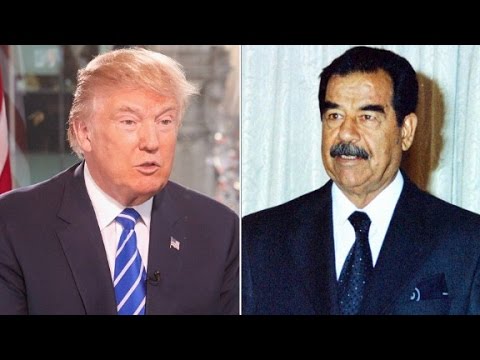 Donald Trump defends Saddam Hussein comments